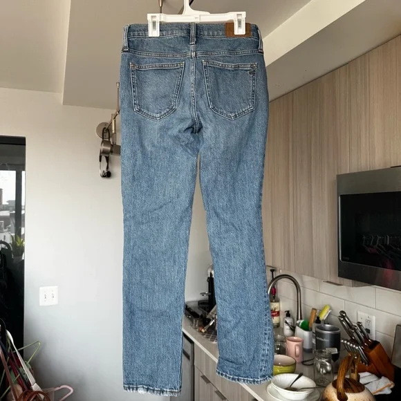 Madewell Mid-Rise Perfect Vintage Jean in Ainsdale Wash Size 25 - Picture 5 of 11